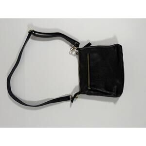 Joy Susan Black Leather Women's Crossbody Bag
